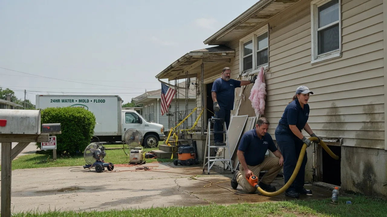 Water Damage Repair in Oxford, AL near me